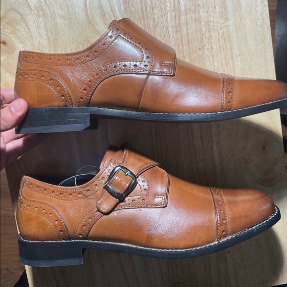 Nunn Bush Other - Brown Leather Dress Shoes With Comfort Gel